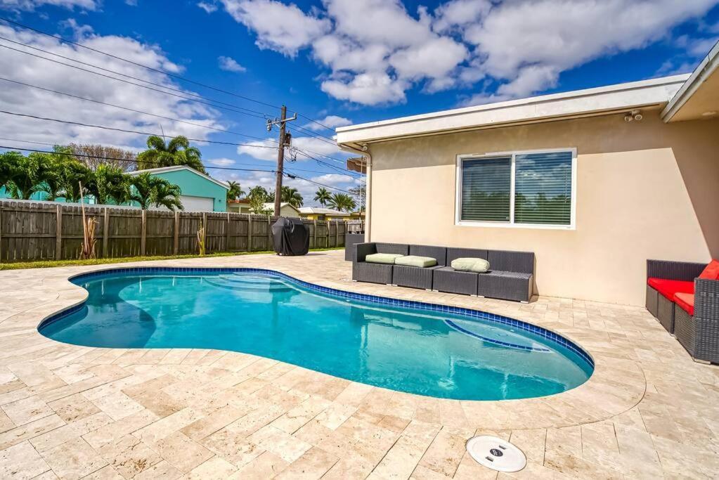 Tranquil Retreat With Heated Pool Minutes To The Beach Dania Beach Exterior foto